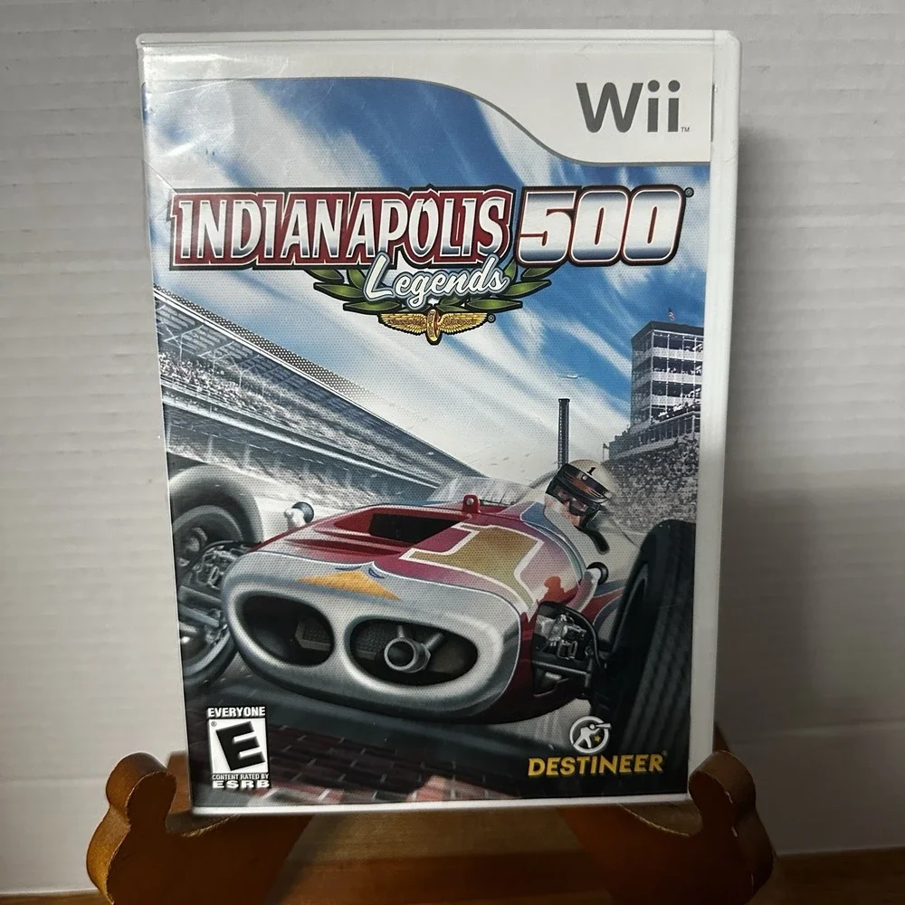 Indianapolis 500 Legends Nintendo Wii‎ 2007 Complete with Manual Tested